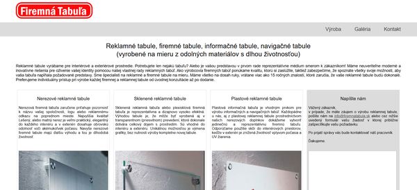 Firemnatabula.sk