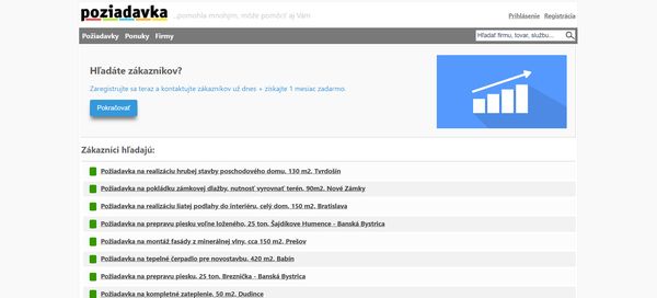 Poziadavka.sk
